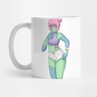 Zombie girl Mug